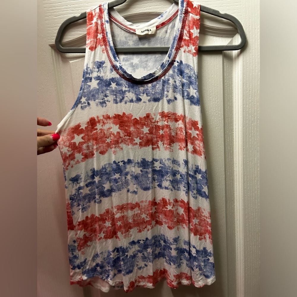 Adora Americana tank. Like new